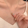 925 Sterling Silver Floral Bloom Choker
